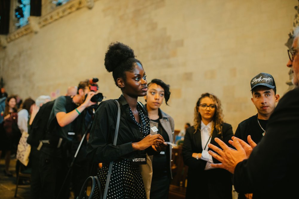 Young people campaigning with us