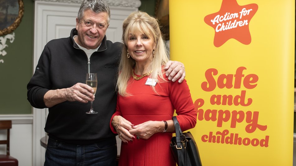 Action for Children Vice Presidents Ken Deeks MBE and Lynda Myles-Till MBE