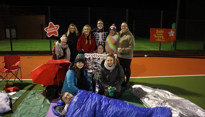 Group photo of Boycott your Bed LIVE 2022 Belfast Sleepers