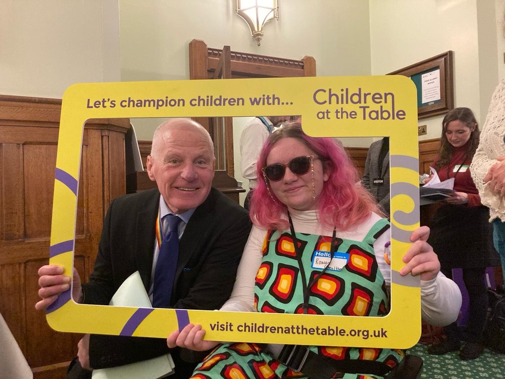 Lord Cashman and Rowan