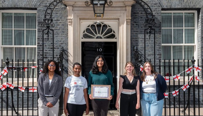 Young campaigners Children At The Table Downing Street