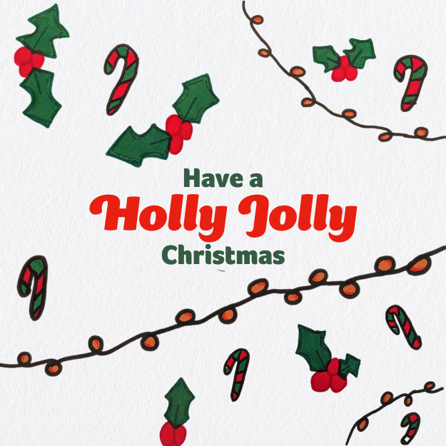 Holly Jolly Christmas - eCard