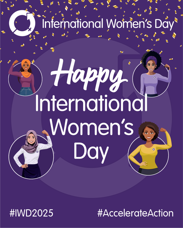 International Women's Day 2025 logo