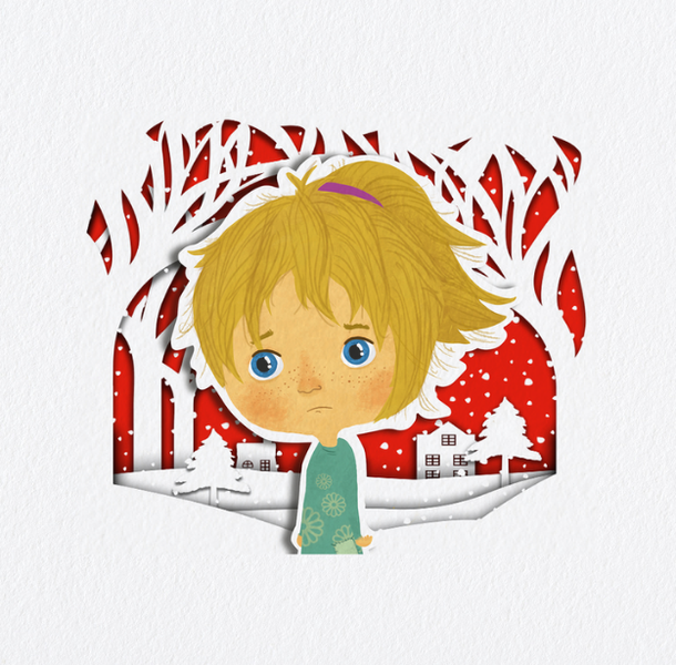 Illustration of lucy for a listing image