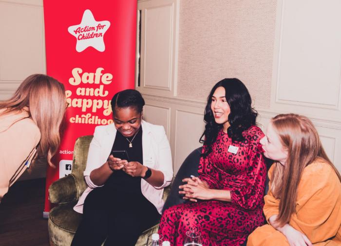 Miracle speaking at the Power of Partnerships event